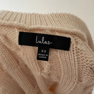 Lulu’s Cable Knit‎ Sweater Skirt- Stretchy Waist Size XS thumbnail 3