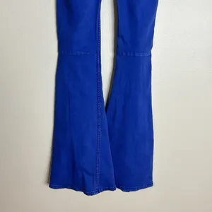 Free people we the‎ free penny flare elastic waist jeans size 2 thumbnail 9