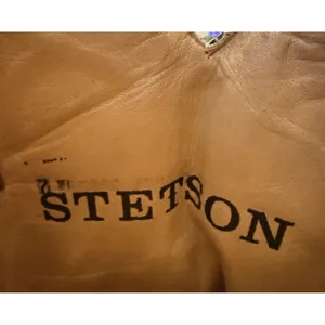 Stetson Tan Brown Suede Leather Boots 7 Western Classic Snip Toe Handmade Mexico thumbnail 13