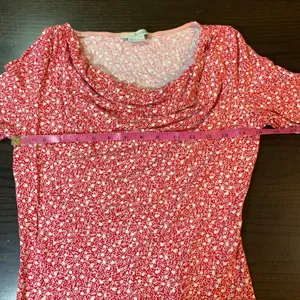 Boden floral‎ drapes neck long sleeve top 00s retro romantic cottagecore chic 6 thumbnail 7