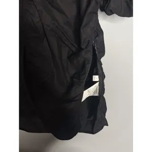 Reformation Sonny Puff Sleeve Top Size 10 Black Short Sleeve Ruched‎ Blouse thumbnail 7