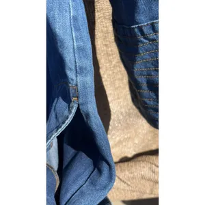 Free People Dreaming Of Denim Hendrix Tunic Oversized Women’s Sz S Denim Blue thumbnail 12
