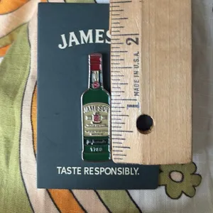 Boutique Jameson Whiskey Bottle Pin thumbnail 2
