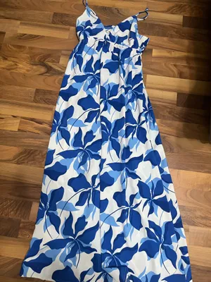 Target Blue Floral Dress thumbnail 1