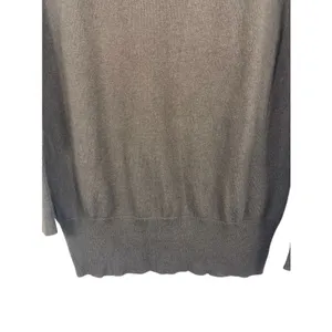 Gap Brown Pullover Soft Turtleneck Sweater Bishop Sleeve Cashmere Blend S thumbnail 4