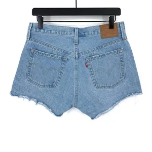 LEVI'S Premium 501 Denim Jean Short Light Wash 29 thumbnail 11
