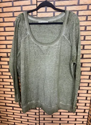 Maurice’s green burnout wash sweatshirt size 3X thumbnail 1