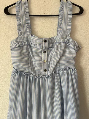 Nom Maternity Emma Midi Sundress sz small thumbnail 3