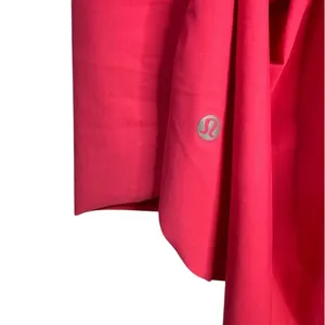 lululemon Stride To Tide Tank Top Womens Hot Pink Mesh Open Back thumbnail 5