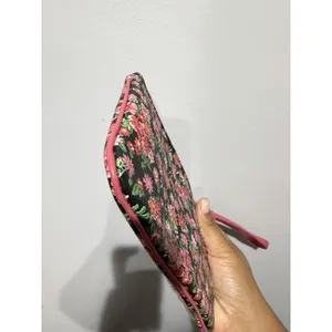 Coach Corner Zip Wristlet In Posey Cluster Floral Print Coated Canvas P thumbnail 5