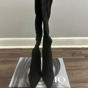 JLO JENNIFER LOPEZ Black Krim Boots Size 10 thumbnail 6