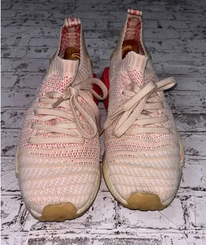 Adidas NMD R1‎ Primeknit Womens pink/white CQ2030 Running Shoes Size 8.5 thumbnail 1