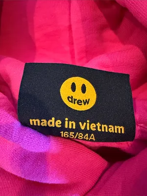 Drew House Hot Pink Oversized Hooded Sweatshirt XS thumbnail 7