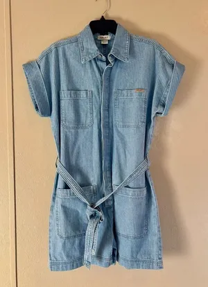 NWT Ariat Herringbone Romper sz L thumbnail 1
