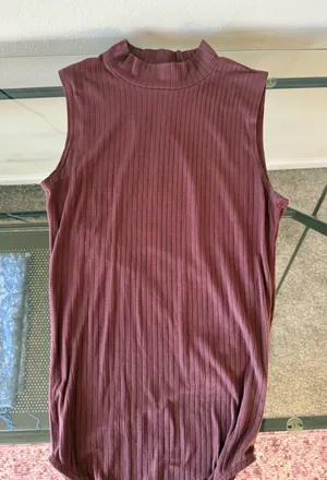 Dillards Bodysuit High Neck Top thumbnail 1