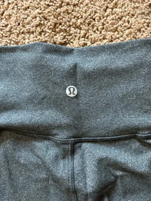 Lululemon Grey Flare Leggings thumbnail 3