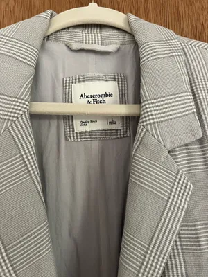 Abercrombie and fitch casual plaid blazer thumbnail 6