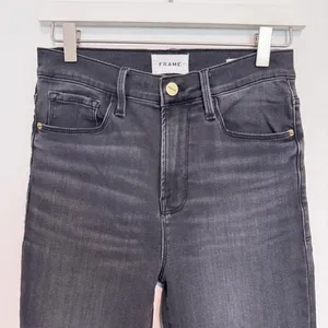 Frame Denim Ali Jeans Size 26 Gray Cheyenne High Rise‎ Cigarette Quiet Luxury thumbnail 5