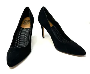 dv Dolce Vita‎ size 10 black pointed toe pumps high heel thumbnail 1