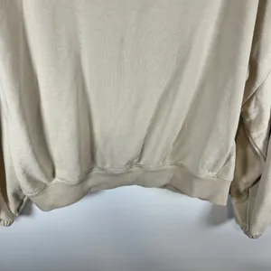 Standard Cloth Womens Tan Full Zip Sweatshirt Mock Neck Cotton Jacket‎ Small thumbnail 11