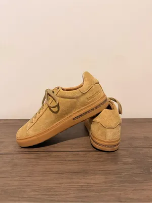 Birkenstock Bend Low Suede Casual Lace Up Shoes Brown Tan EURO 36 Pre Owned EUC thumbnail 2