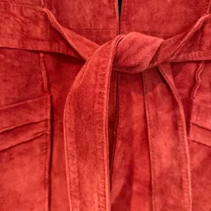 Arden B Vintage Suede Jacket Women Medium Rust Y2K Vintage Boho Western Autumnal thumbnail 6