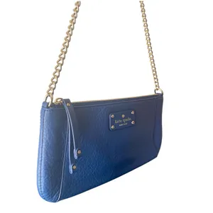 Kate Spade Navy Shoulder Bag with Chain Strap thumbnail 3