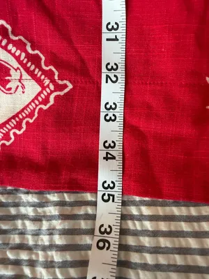 Paper Heart Red Linen Blend sleeveless mini dress size Large New With tags thumbnail 12