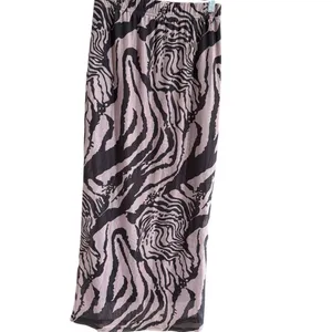 SHEIN Black Brown Zebra Print Pencil Skirt thumbnail 10