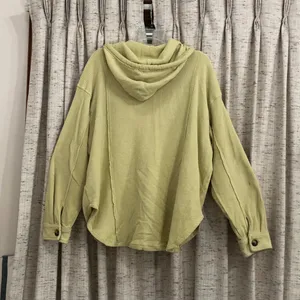 American Eagle Waffle Knit Hooded Shacket  thumbnail 5