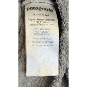 Patagonia Women's‎ Sweater Los Gastos 1/4 Zip Fleece Pullover Heather Gray Small thumbnail 6
