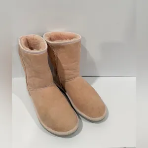 UGG Australia Classic Short Boot Pink Shearling Suede Women’s 8 thumbnail 13