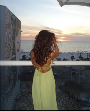Green Maxi Dress ZARA thumbnail 2