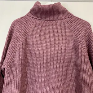 Zenana Women’s Waist Tie Turtleneck Sweater Dress Eggplant Size XS NWOT thumbnail 2