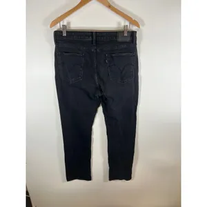 Levis Womens Mid Rise Skinny‎ Jeans Faded Black Denim Size 14 Classic Stretch thumbnail 6
