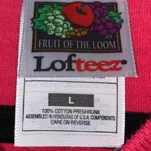Vintage Alaska Polar Bear Graphic T Shirt Pink Fruit of the Loom‎ L USA Travel thumbnail 4