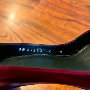 Stuart Weitzman Red Stiletto Pumps Size 9M thumbnail 6