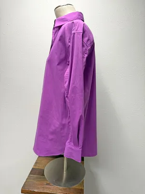 Athleta Performance Oversized Poplin Top thumbnail 6