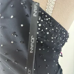 Jovani‎ Black Beaded Prom Dress thumbnail 14