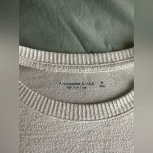 Abercrombie & Fitch Soft A&F Cozy Cream Long Sleeve Bodysuit thumbnail 4