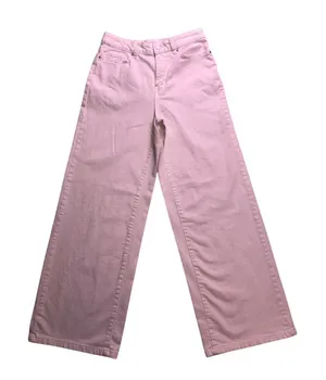 Time and Tru Wide Leg Jean Womens 6 White High Rise TT1736016271W Denim thumbnail 1