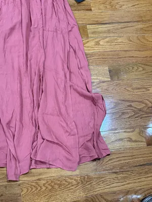 NWT Lulus Lost In Paradise Rusty Rose Maxi Dress Pink -XS thumbnail 6