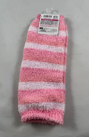 Sweet Room Light Pink White Leg Warmers thumbnail 2