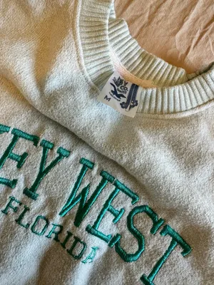Teal Key West Sweatshirt Blue Size undefined thumbnail 2
