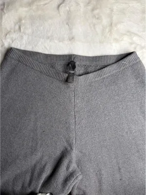 SKIMS Knit Relaxed Fit Pants Dark Heather Gray SZ Med NEW thumbnail 3