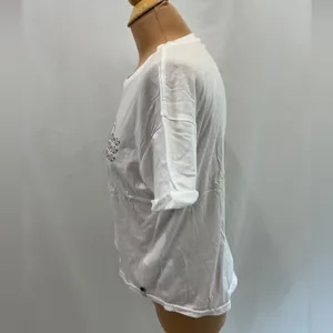 One Teaspoon Girls Girls Girls Crop Short Sleeve‎ T Shirt thumbnail 4