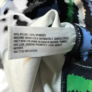 Diane Von Furstenberg X Target Womens Bike Shorts Disco Zebra Green Multi Medium thumbnail 11