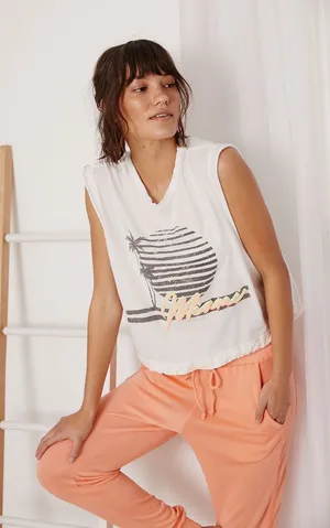 Free People Movement Miami Graphic Tee thumbnail 1