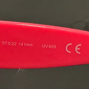 Stylish Hot Pink Sunglasses Red thumbnail 7