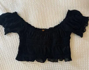 Free People Off-The-Shoulder Top thumbnail 1